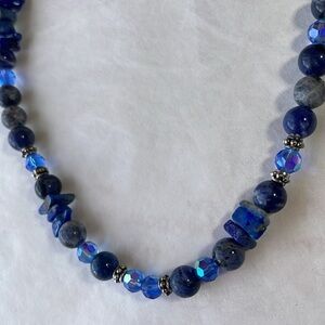 Sodalite Gemstone Necklace